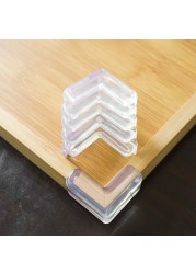 4pcs Baby Safety Silicone Protector Safety Table Side Protection of Children Anticollision Edge Corners Guard Cover for Baby