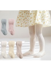 Summer 2022 Girls Pantyhose Baby Net Socks Newborn Stocking Clothes White Fishnet Pants Baby Goods