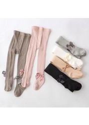 Children Tights Baby Girl Pantyhose Cotton Knitted Cotton Kids Stocking Baby Pantyhose Tights Toddler Girls Pantyhose