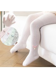 Summer Kids Socks 2022 PP Stockings Girls Mesh Socks Kids Cartoon Fishnet Tights Baby Stuff Baby Leggings