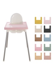 Children High Chair Placemat All-inclusive Silicone Table Mat Baby Feeding Accessories Leakproof Easy Clean BPA Free