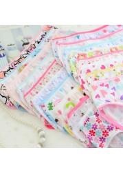 6pcs/pack Children's High Quality Pants 2-12Y Kids Girls Underwear Cotton Panties For Girls Short Pants