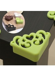 4pcs/lot Hollow Out Flower Pattern Soft Baby Safe Corner Protector Baby Kids Table Desk Corner Guard Children Safety Edge Guard