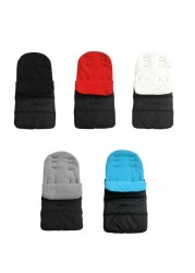 Winter Windproof Infant Infant Sleeping Bag Cold Protective Stroller Carriage Mat Foot Cover