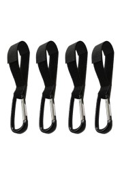 4/2pcs Stroller Hooks Wheelchair Pram Pram Pram Bag Rack Baby Strollers Shopping Bag Clip Stroller Accessories