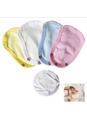 1pc Lovely Baby Boys Girls Kids Romper Crotch Extension Baby One Piece Bodysuit Extender Baby Care 13*9cm 4 Colors