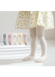 Spain Baby Girls Socks Baby Pantyhose Toddler Hollow Ribbed Baby Pantyhose Baby Pantyhose Spring Summer 2022