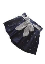 Summer Baby Girls Shorts Shorts Bow Neck Skirts Cotton Shorts Kids Fashion Girls Clothes