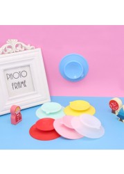 Boys and Girls Double-sided Suction Cup Mat Tableware Anti-slip Suction Cup Bowl Pad Coaster Fashionable