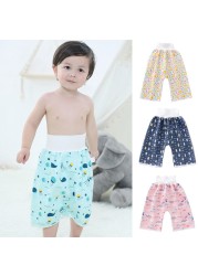 Baby Diaper Skirt Infant Training Pants Cloth Diaper Kids Nappy Pants Skirt Leakproof Crib Potty Training Pants