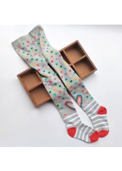 Autumn Winter Children Stripe Pantyhose Stockings Baby Boys Girls Christmas Tights Kids Fancy Dress Children's Clothing