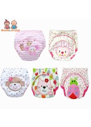 6pcs/lot Baby Training Pants Study Children Diaper Underwear/Infant Learn Panties Newborn 80/90/100