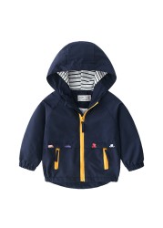 muababi Toddler Sportswear Autumn Outerwear Baby Clothes Warm Spring 12M-6T Warm Ventilation Hooded Clothes