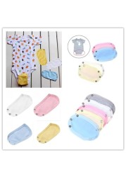 Lovely Baby Boys Girls Kids Jumpsuit Diaper Lengthen Extender Solid Soft Jumpsuit Bodysuit Extender 5 Colors