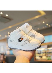 2021 High Quality Sneakers Girls Shoes PU Leather Kids Sneakers For Girl Fashion Casual Children Shoes Chaussure Enfant E08164