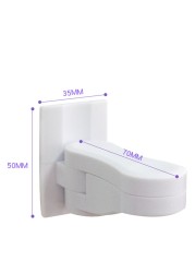 Plastic Cabinet Locks Children Safety Baby Kids Protection Safe Locks for Refrigerators Security Drawers Latches