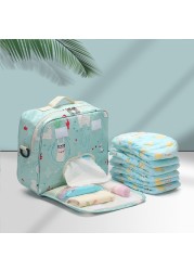 Baby Nappy Storage Bag Organizers Waterproof Baby Diapers Universal Stroller Bag Large Capacity Mother Bag Baby Goods for Mom