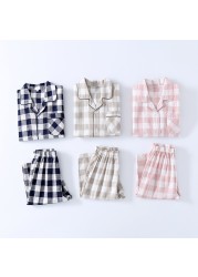 Baby Girls Fashion Plaid Pajamas 2 3 4 5 6 7 8 9 10 11 Years Baby Boy Soft Cotton Sleepwear Set Summer Summer