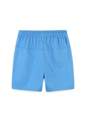 New summer children's clothing shorts boys woven casual pants side slash pocket baby five-point children's shorts