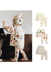 Baby Clothes for 0-5Y Baby Girl Clothes Set Spring Newborn Baby Boy Clothes Vest Pants Children Pajamas Toddler Kids Clothes