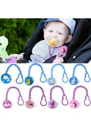 Toddlers Pacifier Clips Soother Holder Cartoon Baby Pacifier Clip Pacifier Chain Dummy Clip Nipple Nipple Holder