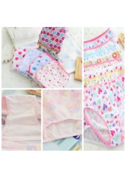 12pcs/lot Baby Girls Underwear Cotton Short Kids Panties Briefs Children Underwear 2-12Y