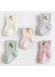 2022 Fashion Spring Summer Baby Socks Cotton Mesh Baby Socks Boys Socks 0-3 Years Girl Socks Casual Cute Socks