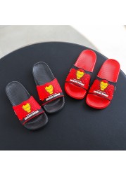 Disney children's slippers cartoon non-slip home bath boys indoor and outdoor wear summer beach shoes