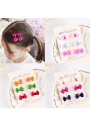 6pcs/set Baby Girls Bow Hair Barrette Kids Hairgrips Headwear Girl Hairpins Children Hairgrips Baby Hair Accessories