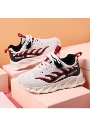 Summer Fashion Children's Outdoor Sneakers Boys Running Walking Shoes Breathable Soft Sole Casual Light Sneakers Shoes