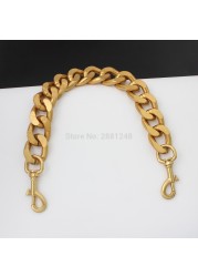 25mm aluminum chain lightweight design super fire mini coin purse chain thick belt crossbody bag underarm accessories