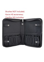 Women Foldable Makeup Brush Bag Organizer Female Travel Cosmetic Toiletry Toiletry Washing Accessories Pouch