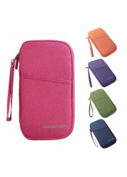 Waterproof Women Wallets Multifunction Men Travel Card Bags Passport Holders Commercial Bank Cover Dustproof Card Holder