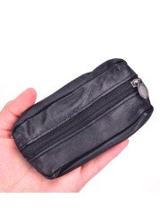 Mini Zipper Soft Purses Key Bags Unisex Coin Purse Gift For Money Pocket Thin Wallets Ring Pouch Card Purse Small Change Bag