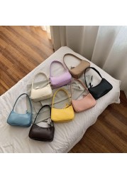 Retro Handbags For Women 2021 Trendy Vintage Small Female Handbag Underarm Bags Casual Retro Small Crossbody Bags