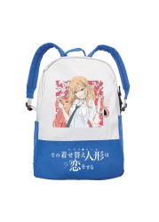 Anime Manga My Sweetheart Dress Students Backpack Large Capacity School Bag Shoulder Bags High Quality For Boys Girls