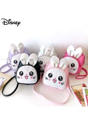 Cute Embroidered Rabbit Backpack Kindergarten School Bag Multi-purpose Girls Messenger Bag Shoulder Bag Children's Accessories