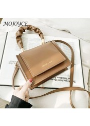 Stylish Female Solid Color Suede Leather Messenger Bag Ladies Small Zipper Shoulder Bags Women Travel Handbag