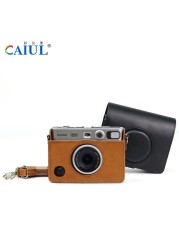 Polaroid mini EVO retro camera bag PU leather retro digital photography camera bag leather bag