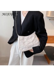 Hearts Women Underarm Bag Fashion Chain Shoulder Bag Handbag Female Casual Tote for Women Girls Birthday Gift