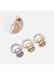 Metal Alloy Handle Screw Rivet DIY Conversion Kits For Woman Bag Head Studs Rivets Decor Stud Hook Sucker Stud Hanger Connector