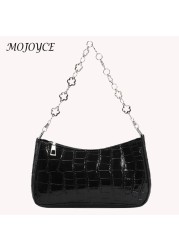 Stone Pattern PU Leather Shoulder Bag Elegant Women Casual Small Handbag Leisure Purse Bag for Women Girls Gifts