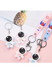 X7YA 3D Creative Astronaut Keychain Cute Astronaut Doll Pendant Fashion Birthday Gift