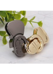 Women Metal Padlock DIY Handbag Shoulder Bag Purse Hardware Accessories