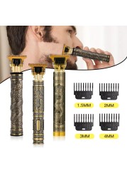 All-metal vintage T9 machine women's hair clipper hairdressing professional haircut machine 0mm nose and ear trimmer finish man