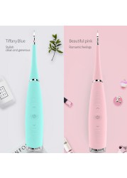 USB Charging Vibration Sonic Dental Scaler Teeth Calculus Teeth Stain Remover Tartar Cleaning Tool Teeth Whitening Dropshipping