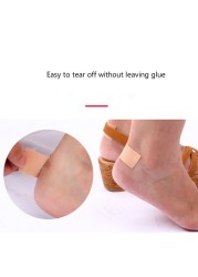 1pc Gel Heel Sticker Soft Hydrocolloid Adhesive Gel Blister Plaster Anti-wear Heel Sticker Pedicure Patch