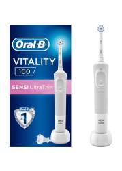 Original Oral-B Vitality 100 Rechargeable Electric Rotating Toothbrush 3in1 Charging Station Handle Ultrathin Brush Head