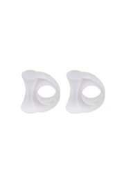 2pcs Toe Separator Insoles Separation Ring Hallux Valgus Correction Pad Feet Care Thumb Orthotics Foot Care Tools