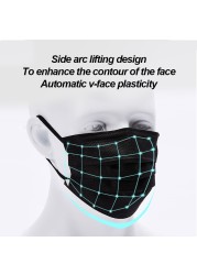 Disposable black face mask protection mouth cover 3 layer non-woven nose breathable mascarillas negras adult face cover masque noir